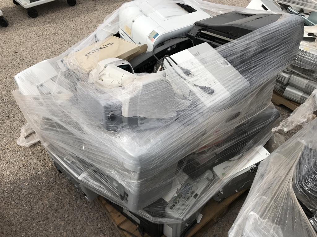 School Surplus -(3) Pallets Projectors,Printers -G