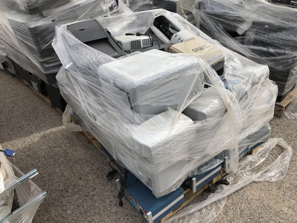 School Surplus -(3) Pallets Projectors,Printers -G