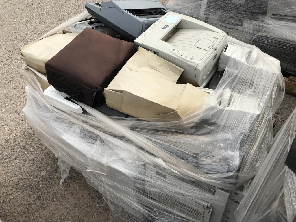 School Surplus -(3) Pallets Projectors,Printers -G