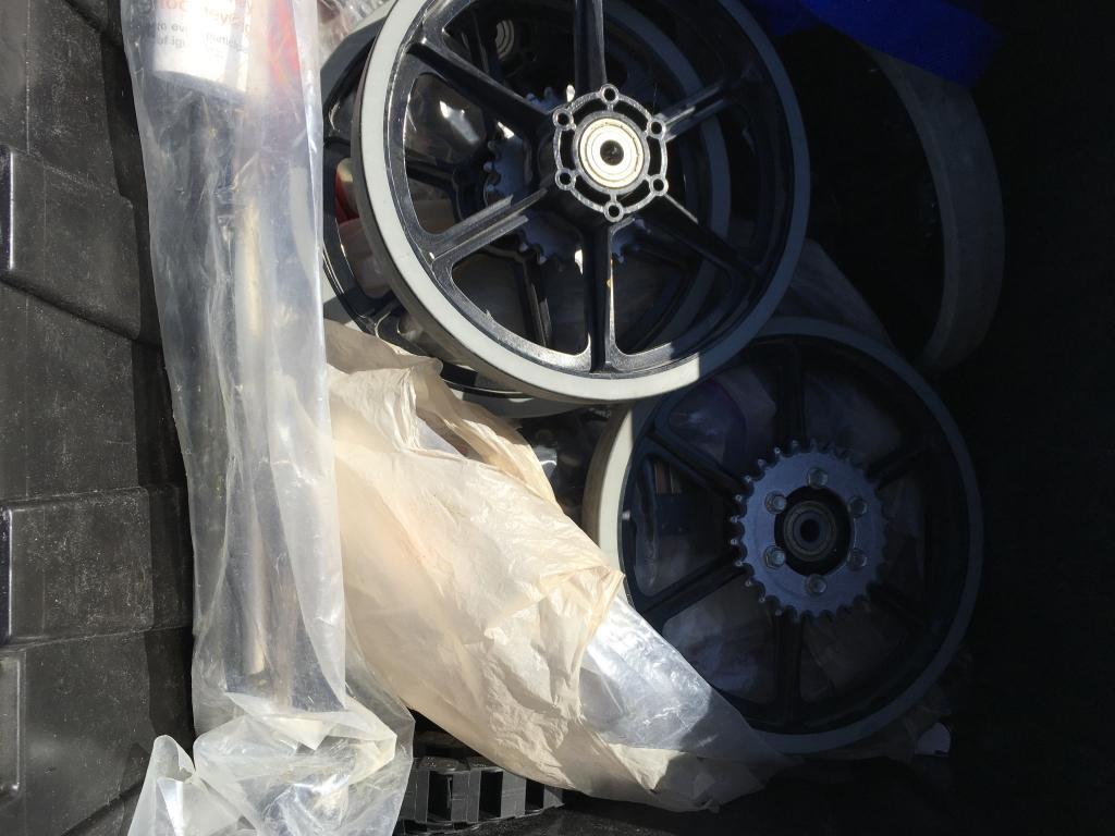 Pallet of STEM Robotic Parts