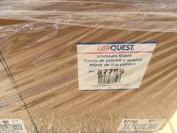 Pallet of Equipment Filters / Parts