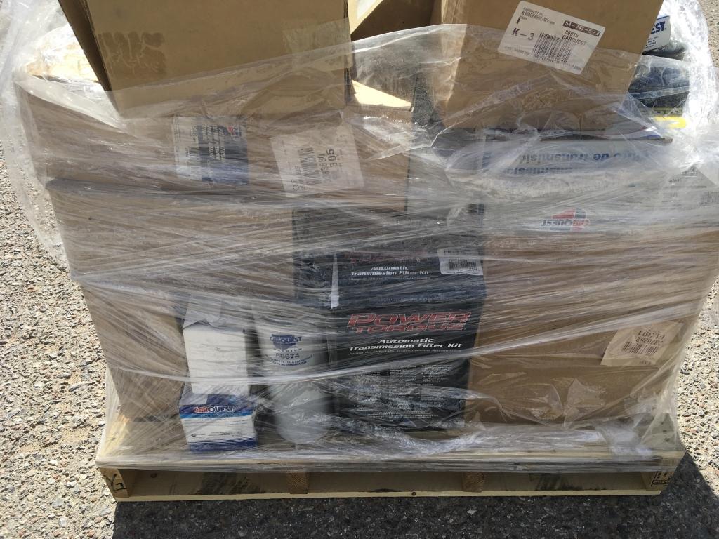 Pallet of Equipment Filters / Parts