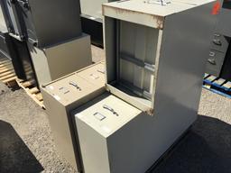 School Surplus - Row of File Cabinets