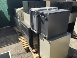 School Surplus - Row of File Cabinets
