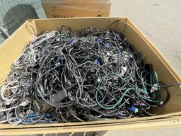 School Surplus - Pallet of Chargers, Mixed Cables