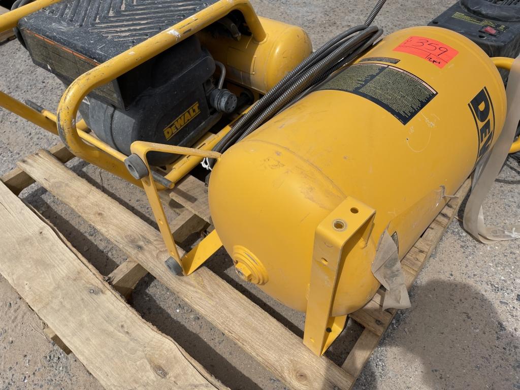 School Facilities Surplus-(2)pc Dewalt Compressors