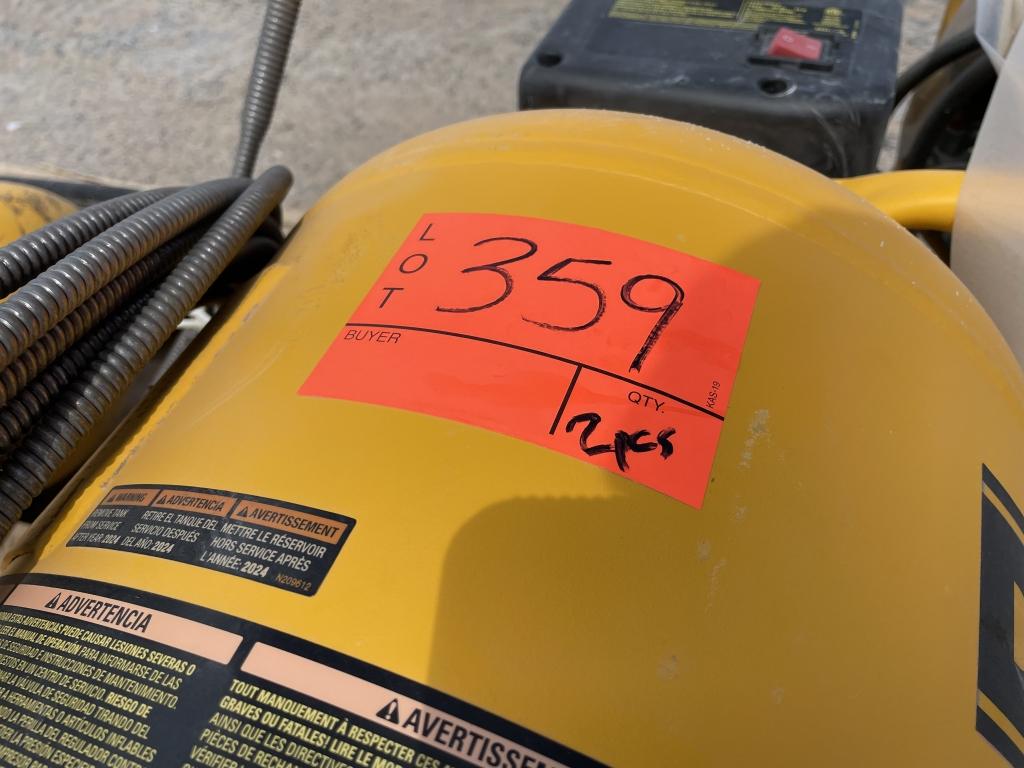 School Facilities Surplus-(2)pc Dewalt Compressors