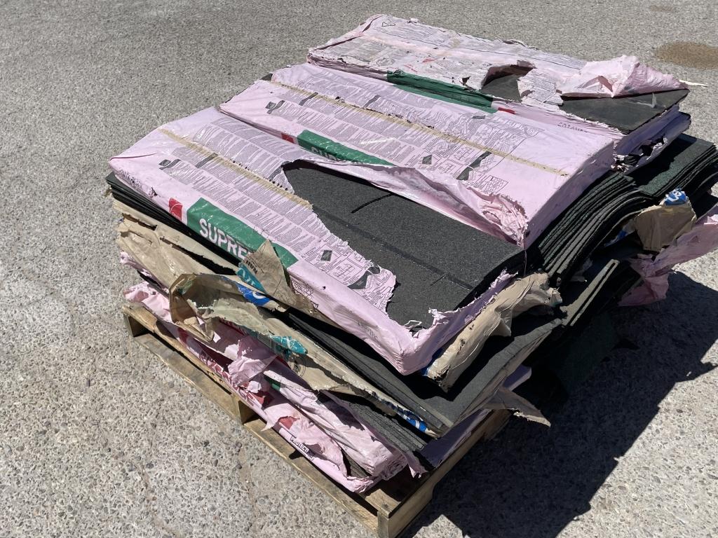 (3) Pallets of Assorted Roofing Tiles