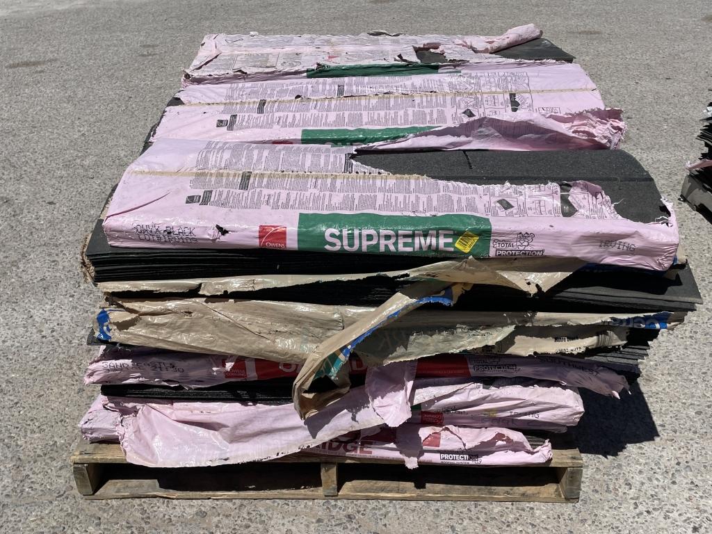 (3) Pallets of Assorted Roofing Tiles