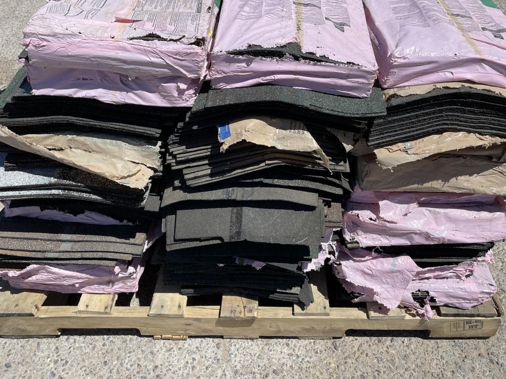 (3) Pallets of Assorted Roofing Tiles