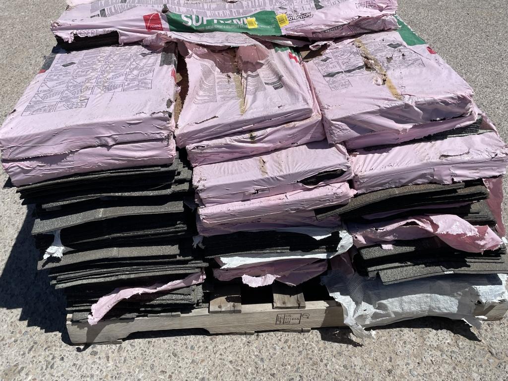 (3) Pallets of Assorted Roofing Tiles