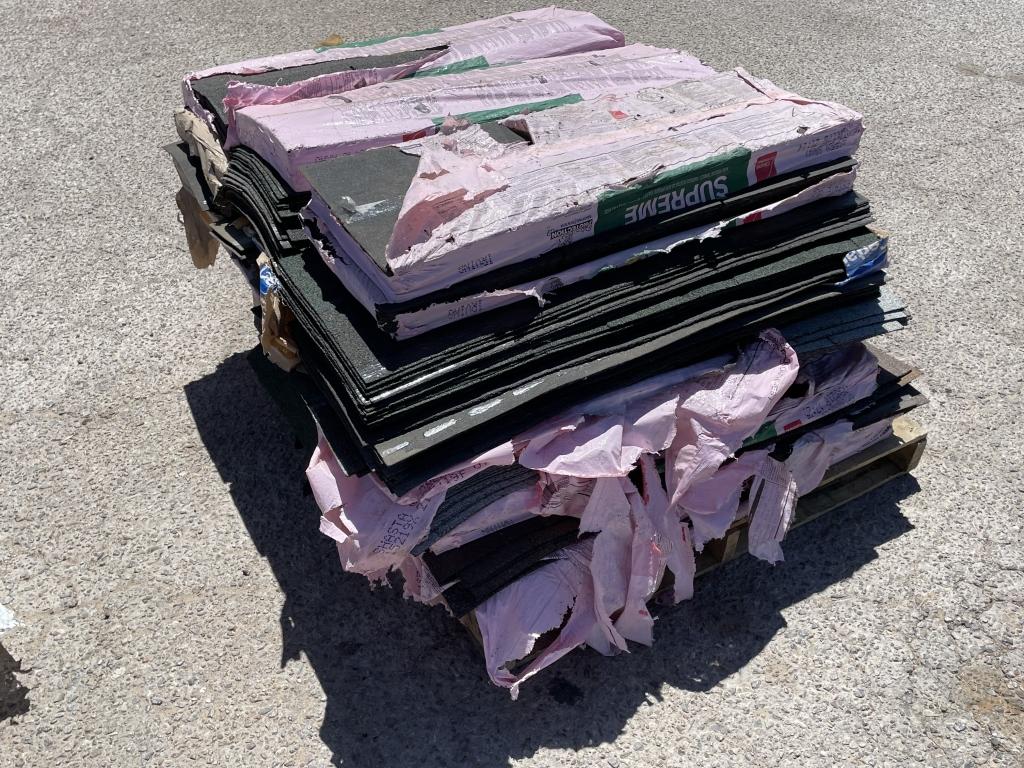 (3) Pallets of Assorted Roofing Tiles