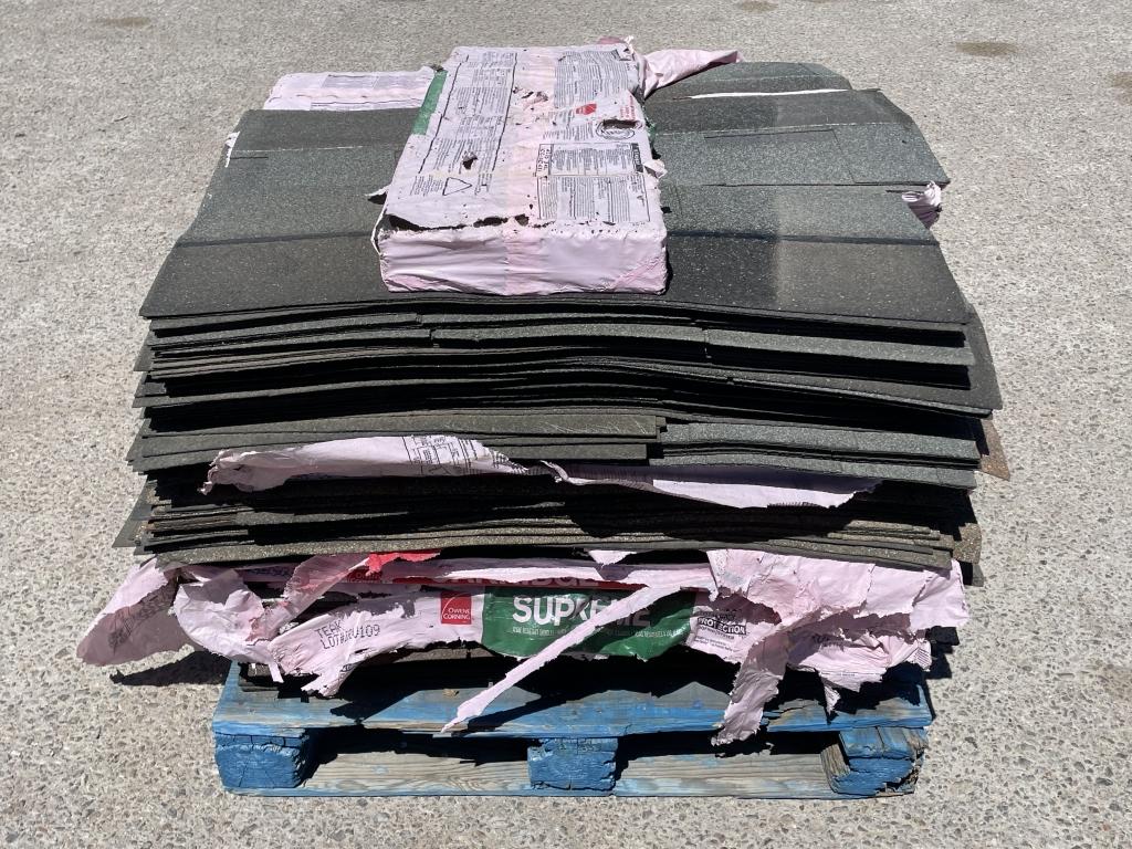 (3) Pallets of Assorted Roofing Tiles