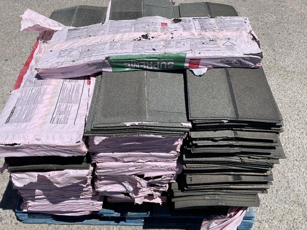 (3) Pallets of Assorted Roofing Tiles