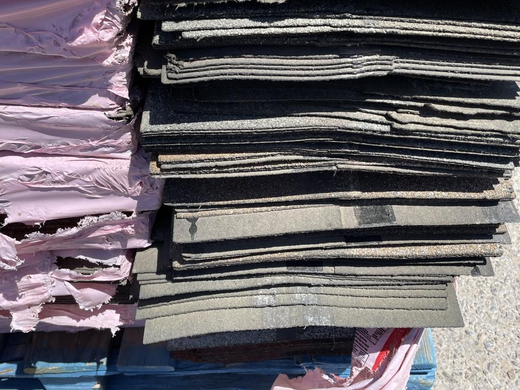 (3) Pallets of Assorted Roofing Tiles