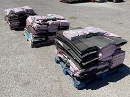 (3) Pallets of Assorted Roofing Tiles