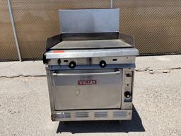 Vulcan Gas Flattop w/ Oven