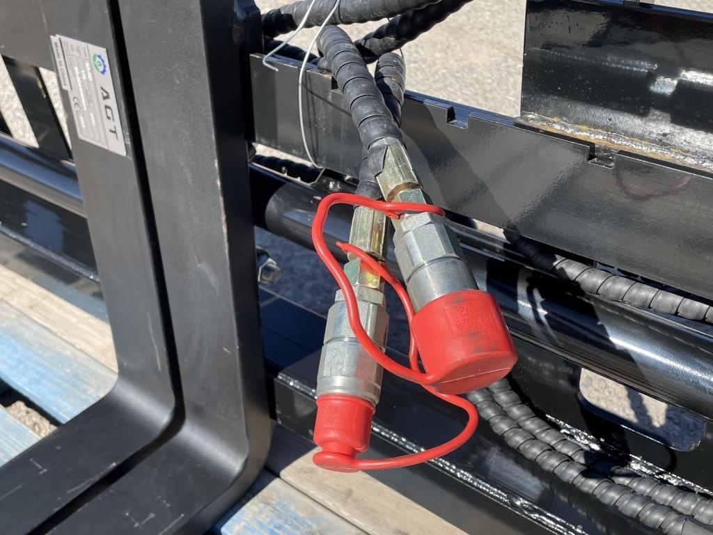 UNUSED Hydraulic Skid-Steer Fork Attachment w/Side