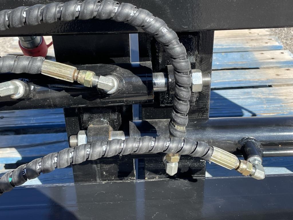 UNUSED Hydraulic Skid-Steer Fork Attachment w/Side