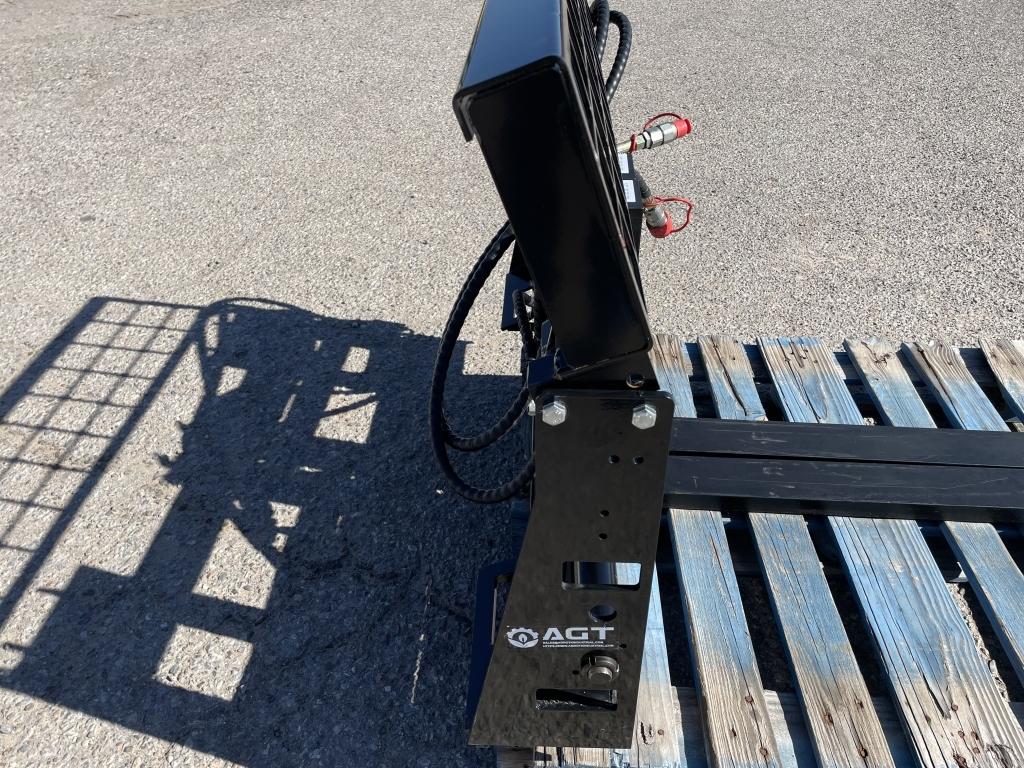UNUSED Hydraulic Skid-Steer Fork Attachment w/Side