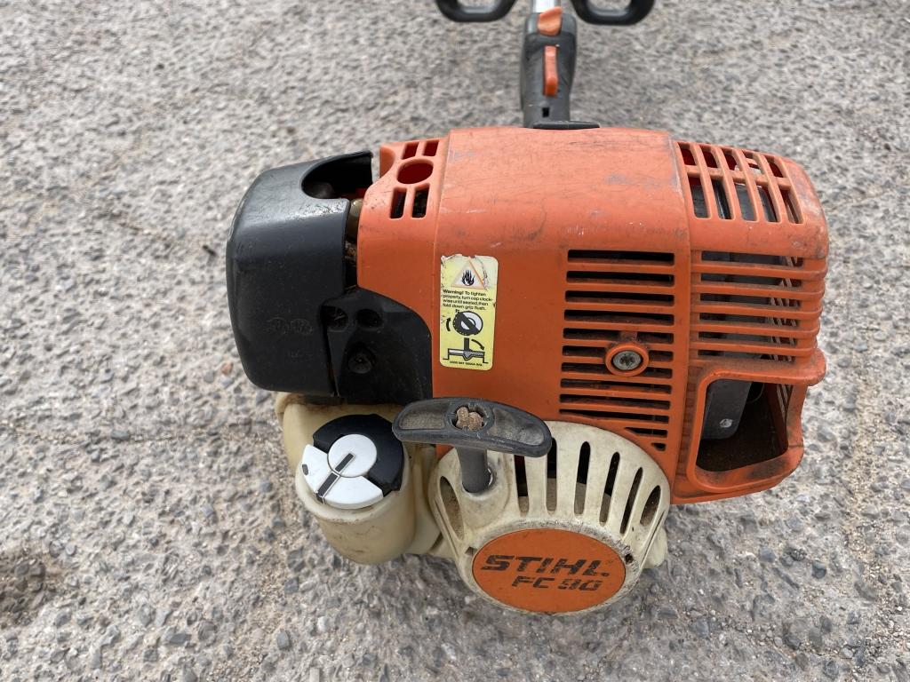 School Surplus - (2)pc Stihl Gas Saw, Edger