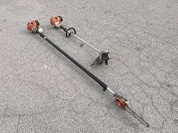 School Surplus - (2)pc Stihl Gas Saw, Edger