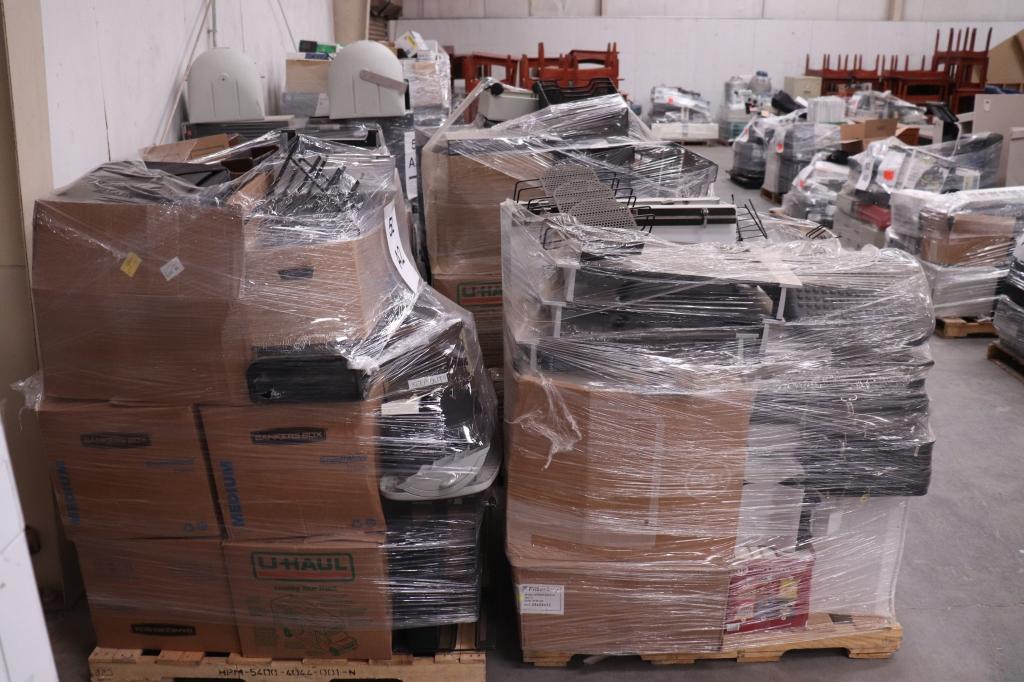 UTEP College Surplus- (2) Pallets of Misc Office