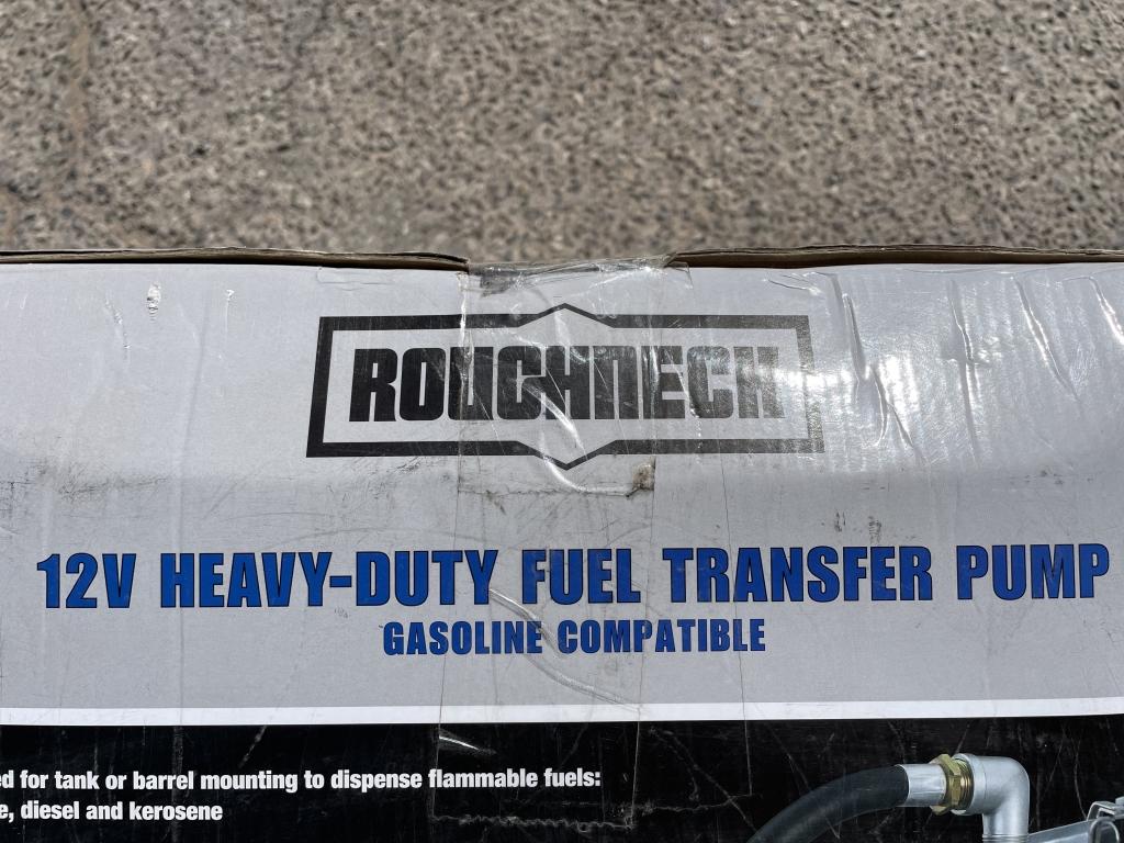 Roughneck 120V Fuel Transfer Pump in Box -B