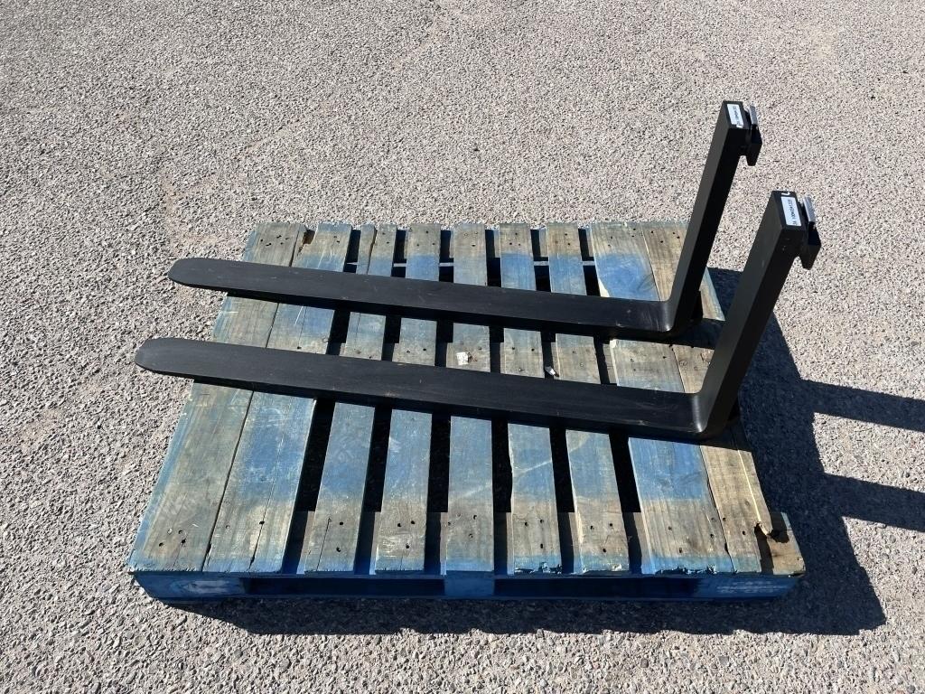 UNUSED 48 inch Pair of Forks for Forklifts