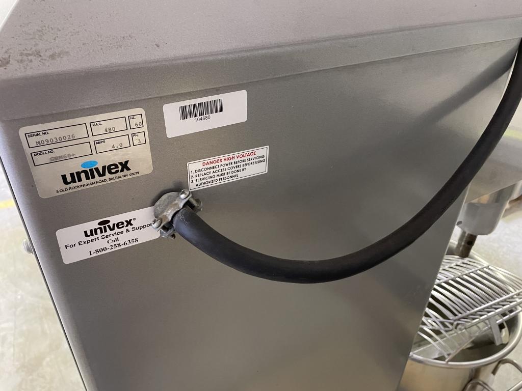 School Surplus - Univex Floor Mixer w/ Attachments