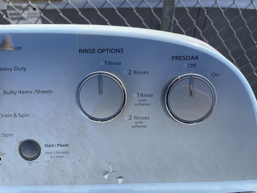 School Surplus - Whirlpool Top Load Washer