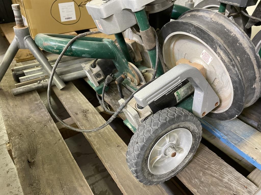School Surplus - 2 Baseball Pitching Machines Etc