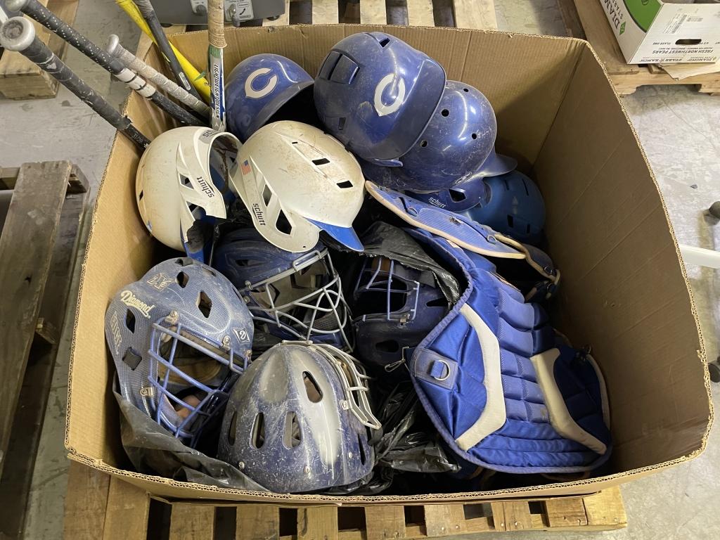 School Surplus - 2 Baseball Pitching Machines Etc