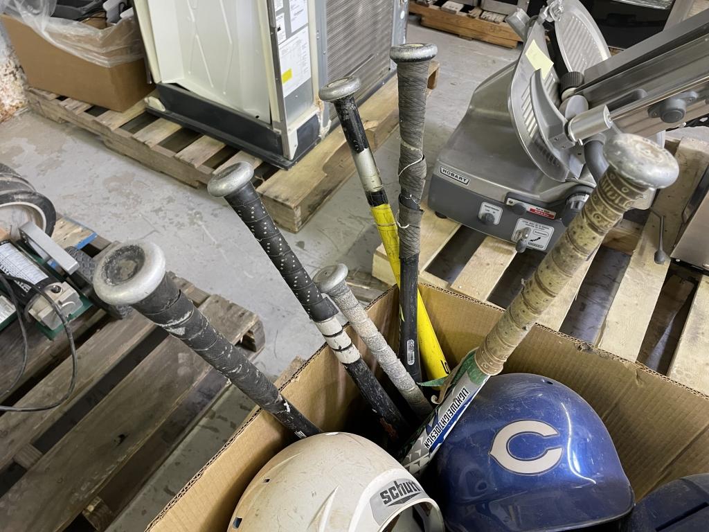 School Surplus - 2 Baseball Pitching Machines Etc