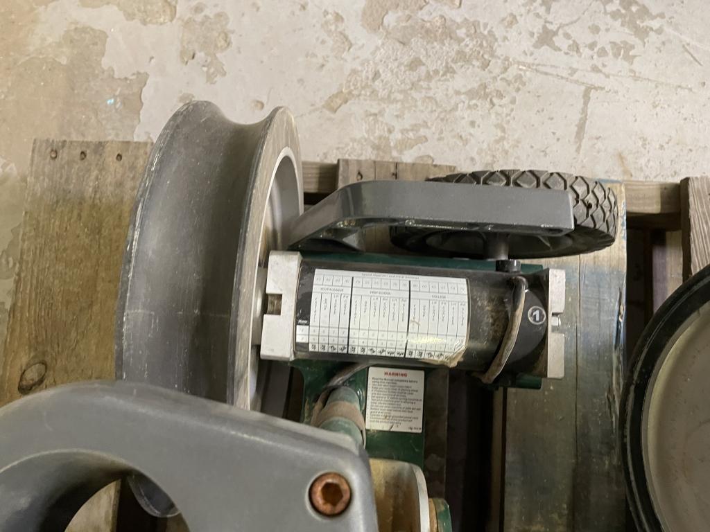 School Surplus - 2 Baseball Pitching Machines Etc