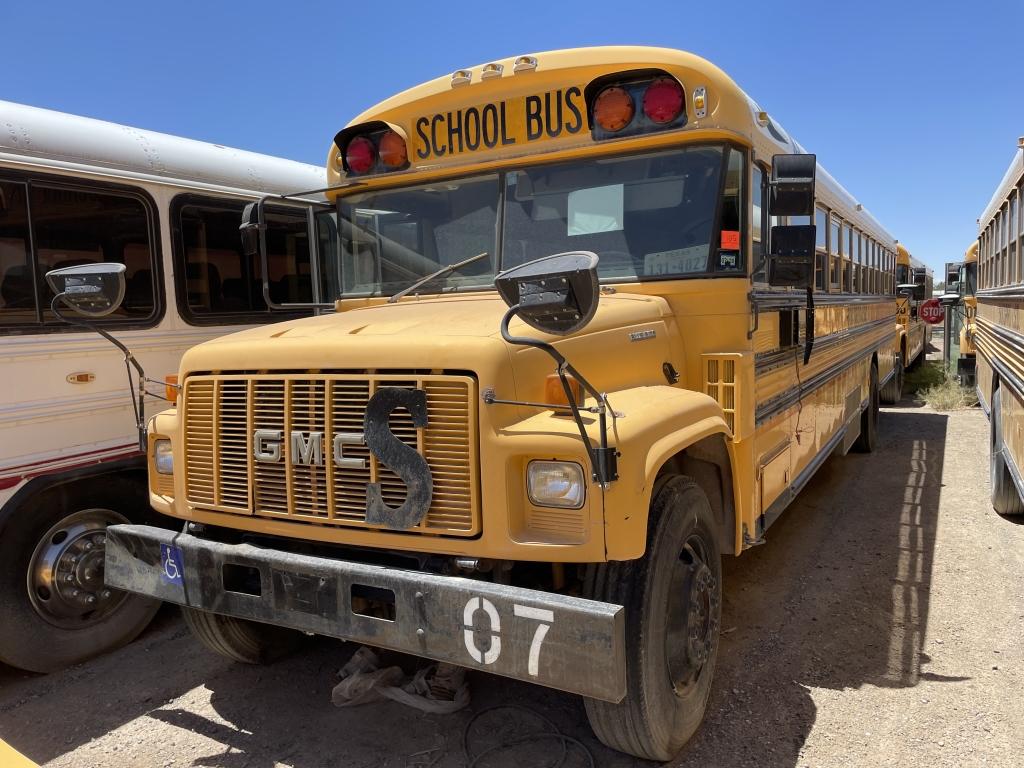 1996 GMC Blue Bird School Bus (GAS)