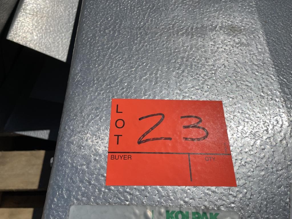 School Surplus - Walkin Refrigeration Units