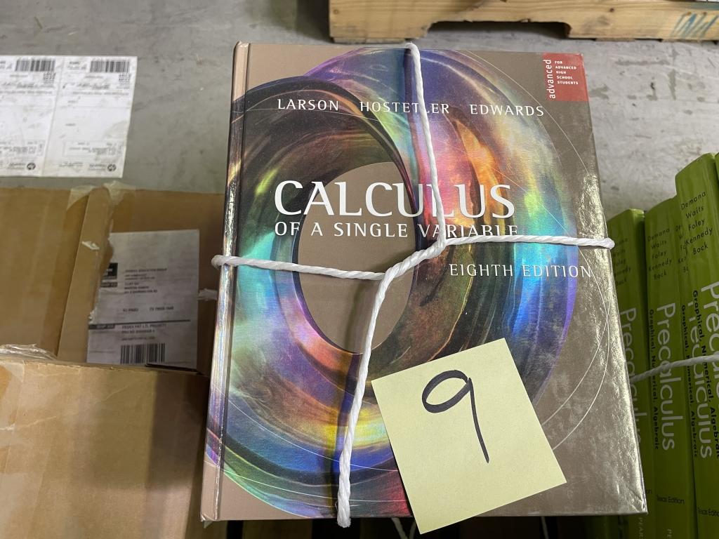 School Surplus - Pallet of Text Books