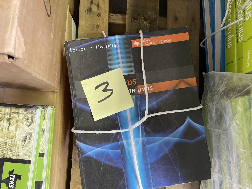 School Surplus - Pallet of Text Books