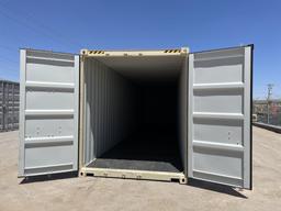 2024 40FT Shipping Container w/ Forklift Pockets