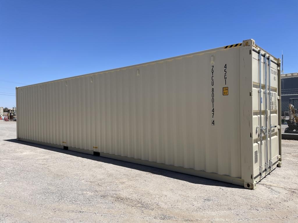 2024 40FT Shipping Container w/ Forklift Pockets