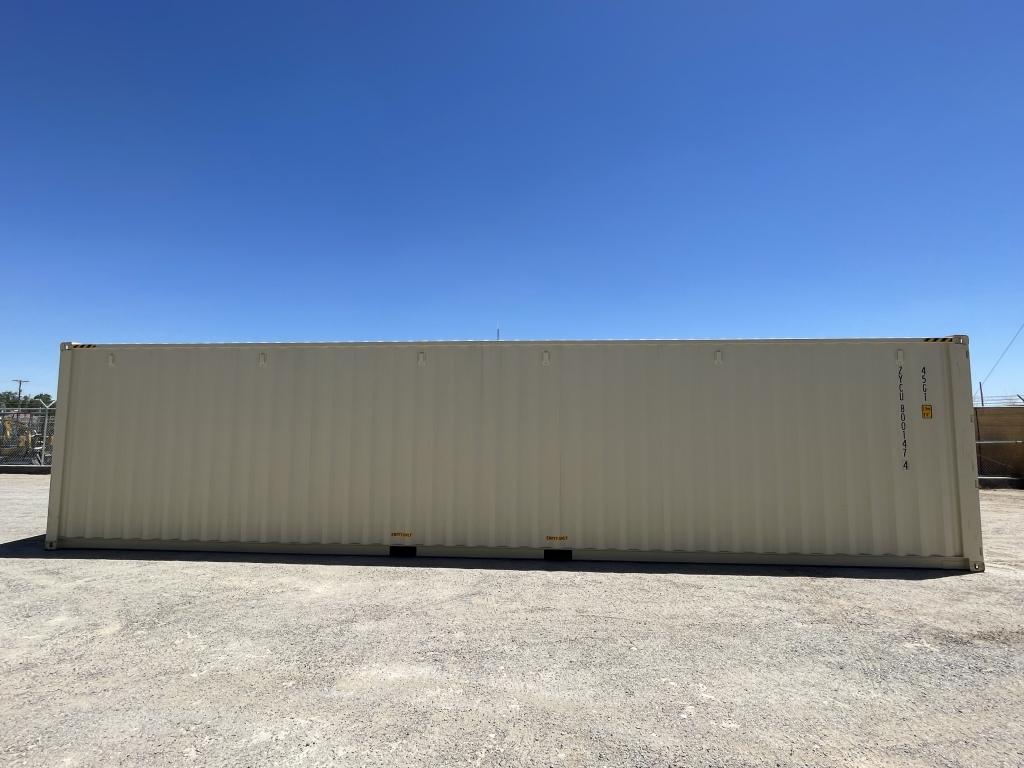 2024 40FT Shipping Container w/ Forklift Pockets