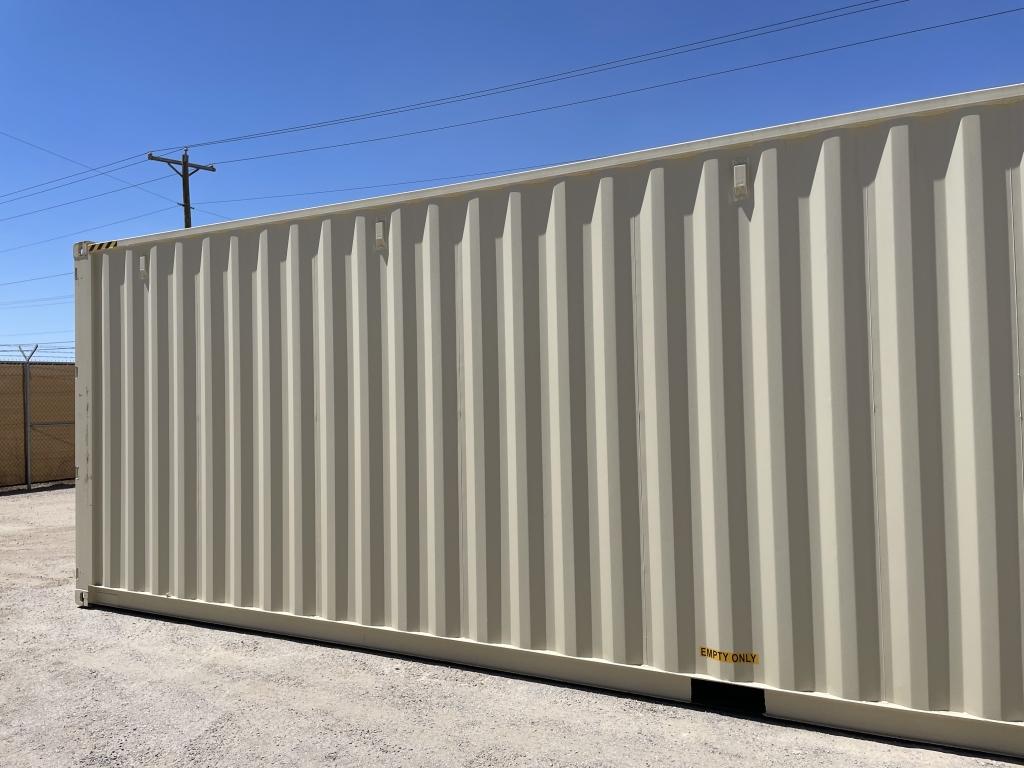 2024 40FT Shipping Container w/ Forklift Pockets