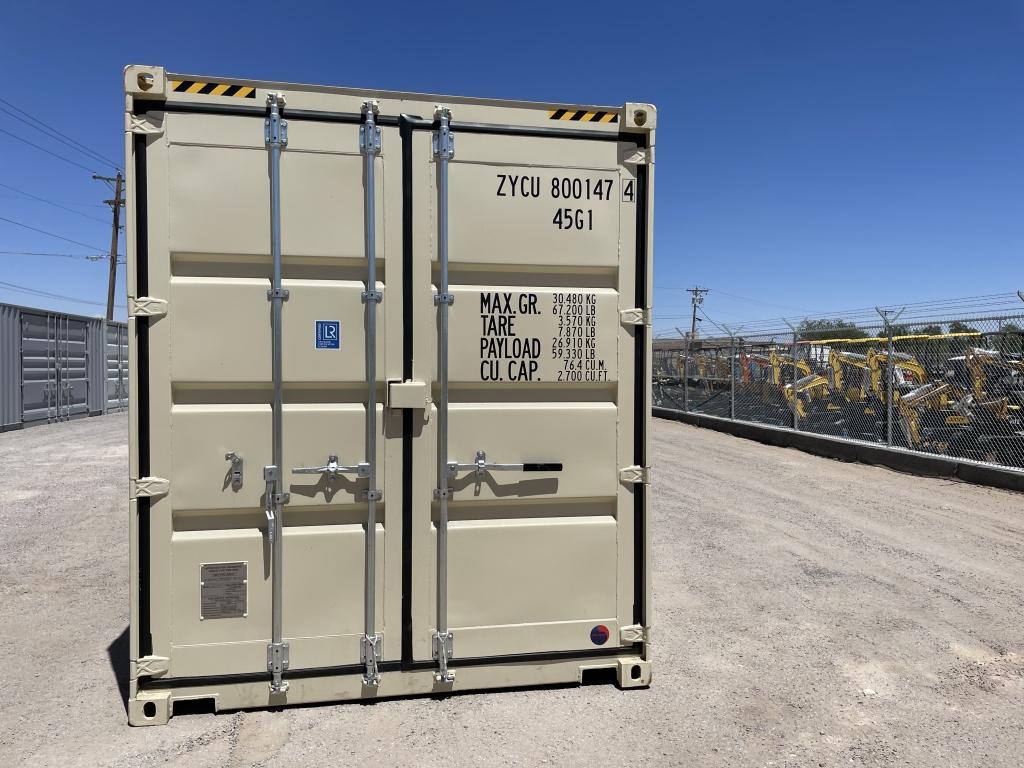 2024 40FT Shipping Container w/ Forklift Pockets