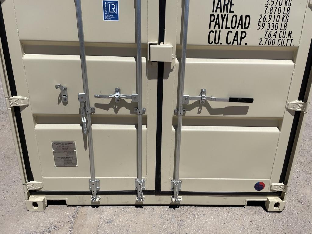2024 40FT Shipping Container w/ Forklift Pockets
