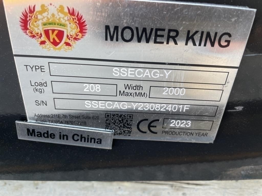 UNUSED Hydraulic Skid-Steer Black Auger w/ 3 Bits
