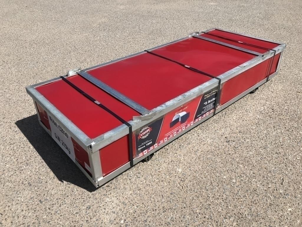 UNUSED 20FT x 20FT x 6.6FT Dome Shelter