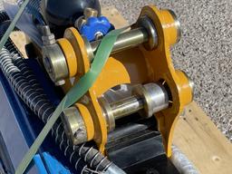 UNUSED Mini-Excavator Hydraulic Breaker w/ 2 Bits