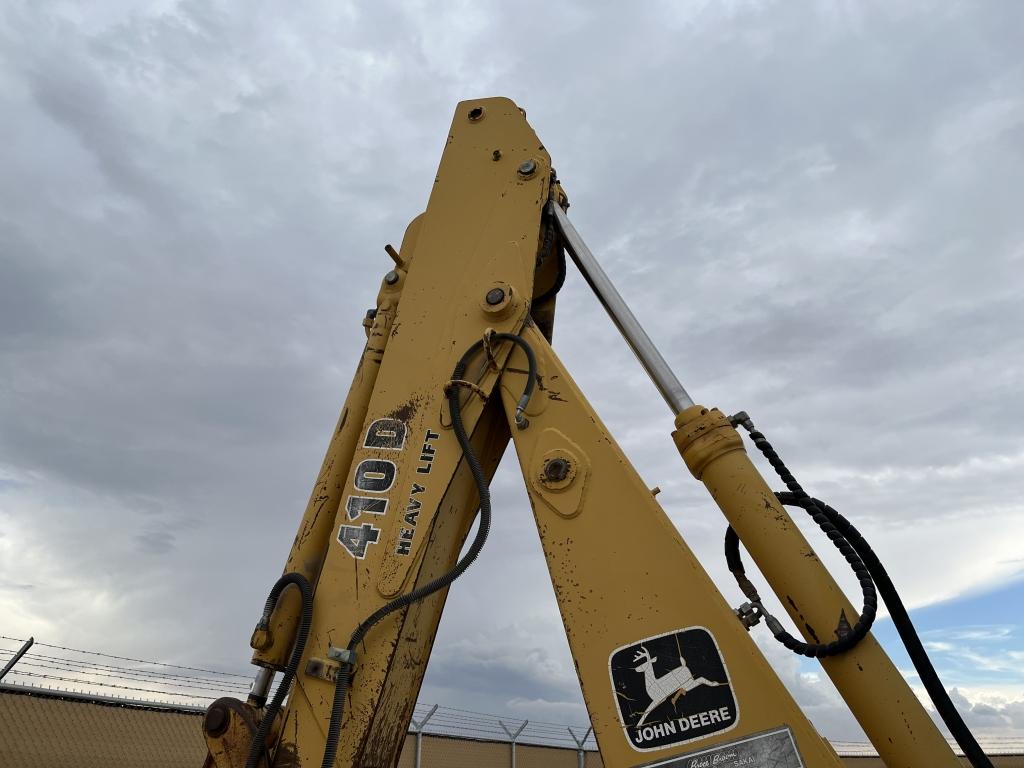 1995 John Deere 410D Turbo 4x4 Loader Backhoe