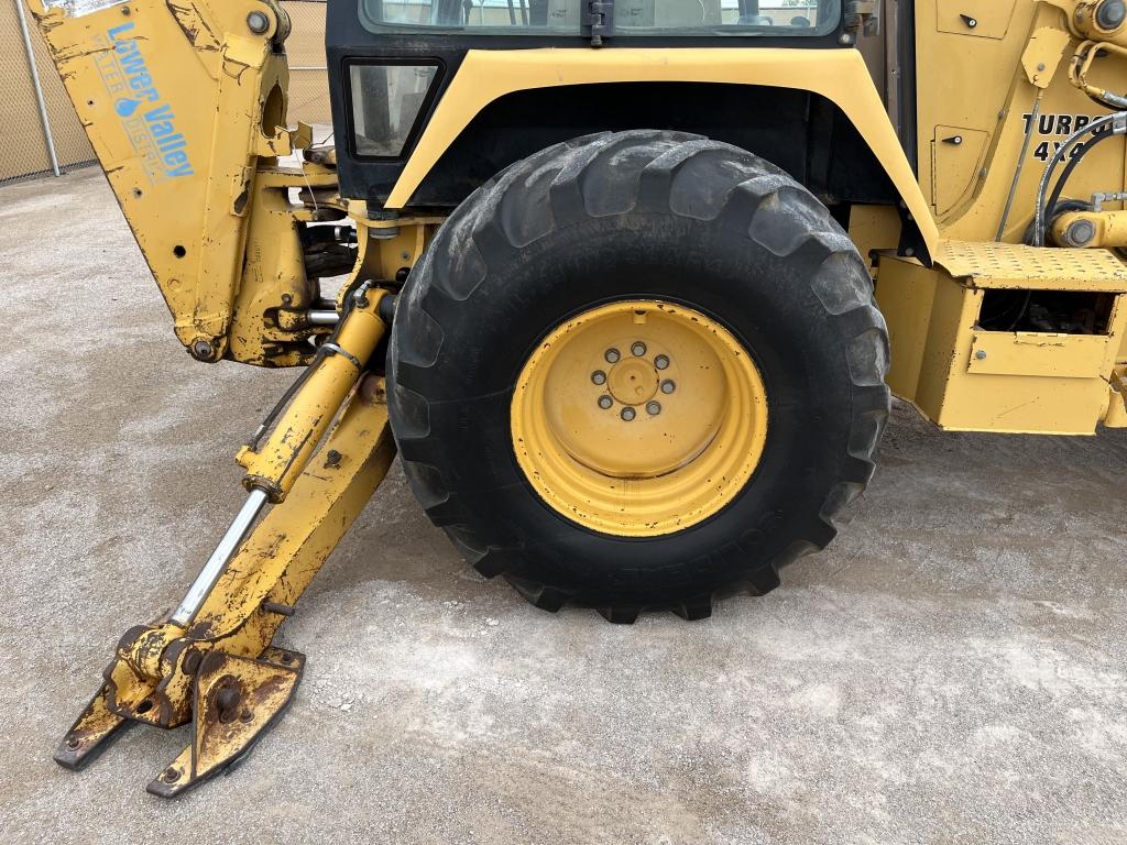 1995 John Deere 410D Turbo 4x4 Loader Backhoe